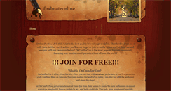 Desktop Screenshot of findmateonline.weebly.com