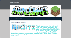 Desktop Screenshot of minecraftfree4you.weebly.com