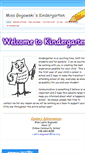 Mobile Screenshot of missgogowskiskindergarten.weebly.com