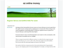 Tablet Screenshot of ozincome.weebly.com