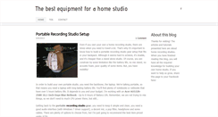 Desktop Screenshot of homerecordingmicrophones.weebly.com