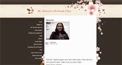 Desktop Screenshot of msduncanclass.weebly.com