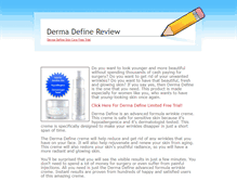 Tablet Screenshot of derma-define.weebly.com