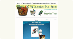 Desktop Screenshot of 200dollarsfreegroceries.weebly.com