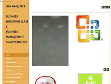 Tablet Screenshot of lwilliamsbusinesseducationclass.weebly.com