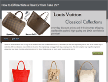 Tablet Screenshot of fake-lv.weebly.com