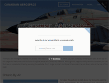 Tablet Screenshot of canadianaerospace.weebly.com