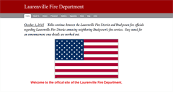 Desktop Screenshot of laurenvillefd.weebly.com