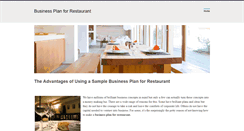 Desktop Screenshot of businessplanforrestaurant.weebly.com
