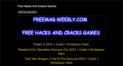 Desktop Screenshot of freemag.weebly.com