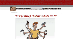 Desktop Screenshot of myhandymancan.weebly.com