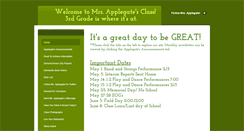 Desktop Screenshot of aapplegate.weebly.com