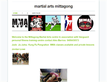 Tablet Screenshot of martialartsmittagong.weebly.com