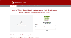 Desktop Screenshot of benefitsoffiber.weebly.com