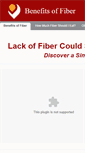 Mobile Screenshot of benefitsoffiber.weebly.com