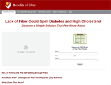 Tablet Screenshot of benefitsoffiber.weebly.com