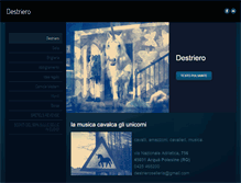 Tablet Screenshot of destriero.weebly.com