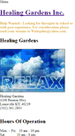 Mobile Screenshot of healinggardens.weebly.com