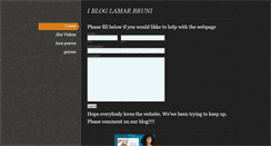 Desktop Screenshot of ibloglamarbruni.weebly.com