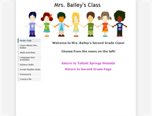 Tablet Screenshot of mrsbaileyswebsite.weebly.com