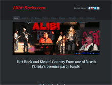 Tablet Screenshot of alibi2009.weebly.com