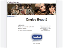 Tablet Screenshot of ongles.weebly.com