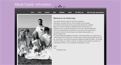 Desktop Screenshot of marekfamilyadventures.weebly.com