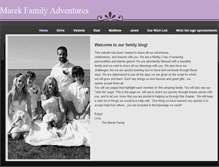 Tablet Screenshot of marekfamilyadventures.weebly.com