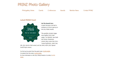 Desktop Screenshot of prinzphotogallery.weebly.com