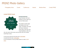 Tablet Screenshot of prinzphotogallery.weebly.com