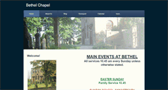 Desktop Screenshot of bethelchapelshelf.weebly.com