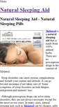 Mobile Screenshot of natural-sleeping-aid.weebly.com