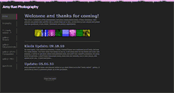 Desktop Screenshot of amyraephotography.weebly.com