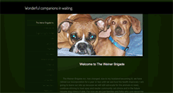 Desktop Screenshot of canineadoptions.weebly.com