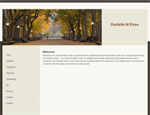 Tablet Screenshot of daniellemrose.weebly.com