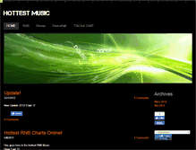 Tablet Screenshot of dailymusicexpress.weebly.com