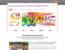 Tablet Screenshot of bryouleadforum.weebly.com