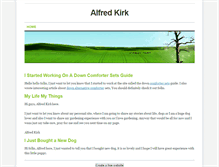 Tablet Screenshot of alfredkirk.weebly.com