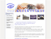 Tablet Screenshot of encuentroesencial.weebly.com
