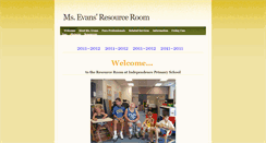 Desktop Screenshot of msevansresourceroom.weebly.com