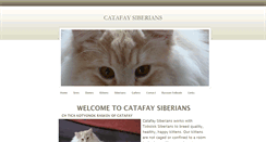 Desktop Screenshot of catafaysiberians.weebly.com