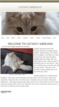 Mobile Screenshot of catafaysiberians.weebly.com