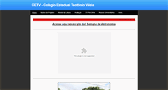 Desktop Screenshot of colegioteotoniovilela.weebly.com