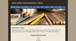 Desktop Screenshot of amsexploratory.weebly.com