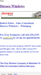Mobile Screenshot of duracowindowssales.weebly.com