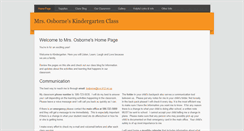 Desktop Screenshot of mrsosbornekindergarten.weebly.com