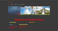 Desktop Screenshot of freedom-story.weebly.com
