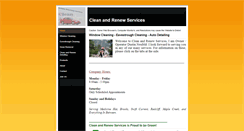 Desktop Screenshot of cleanandrenew.weebly.com
