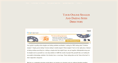 Desktop Screenshot of allsinglesdirectory.weebly.com