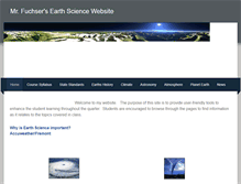 Tablet Screenshot of kfearthscience.weebly.com